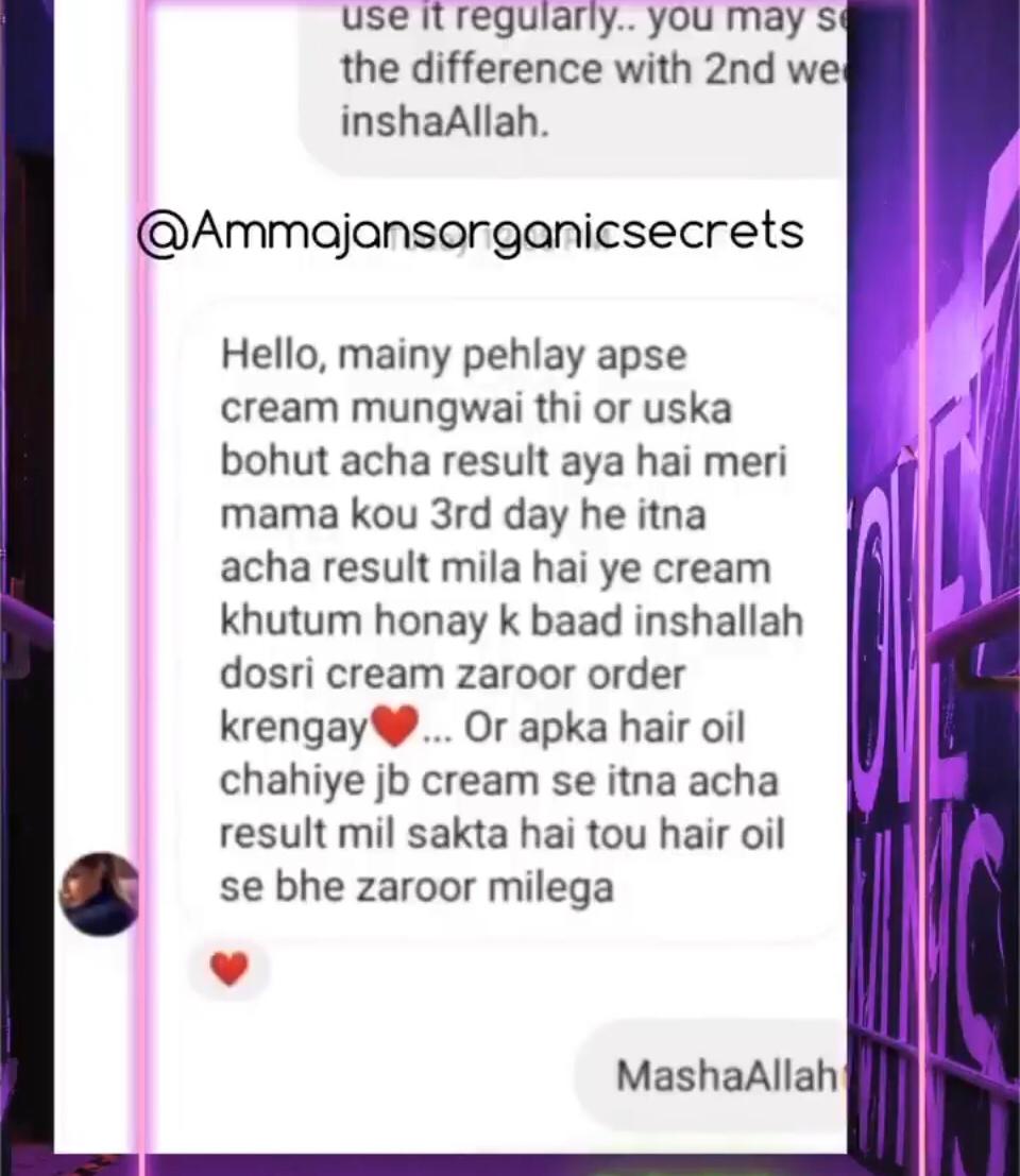 Night Cream for Face