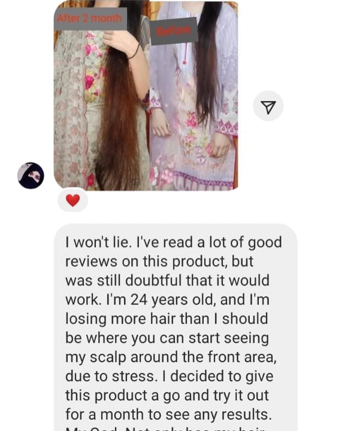 Long Hair in a Month